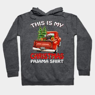 This Is My Christmas Pajama Shirt Mastiff Truck Tree Hoodie